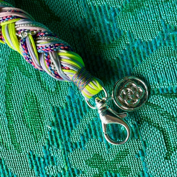 NWT Kendra Scott Braided Cord Bracelet Lilac Mix 7.5" LAST ONE - Picture 8 of 12